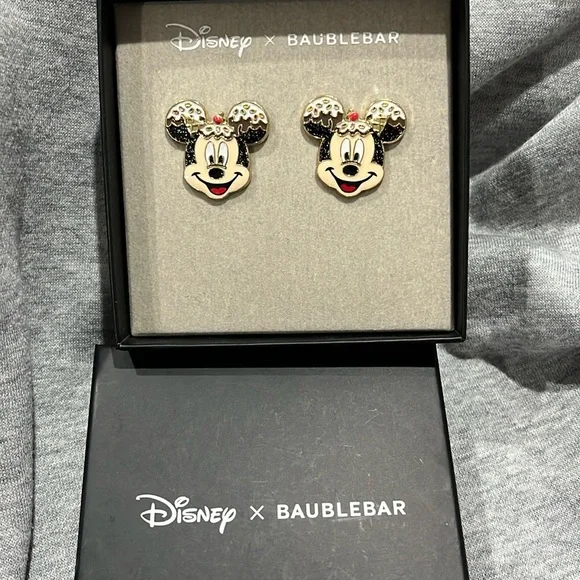 Disney x Baublebar - NEW Mickey Mouse Face Ice Cream Sundae with Gold Tone π¨ - Picture 6 of 7